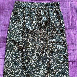 J. Crew High-waisted Patterned Skirt